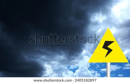 black white light dark cloud lightning bolt Royalty-Free Stock Photo #2405182897