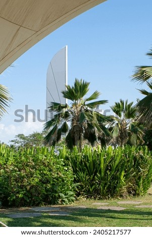 Jeddah Corniche Park and Walkway, Saudi Arabia, Jan 01, 2022 Royalty-Free Stock Photo #2405217577