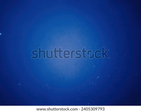 Beautiful Blue Night Sky. Suitable for background.