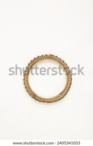 Bangles. Indian Bracelets istolated on white background images Royalty-Free Stock Photo #2405341033