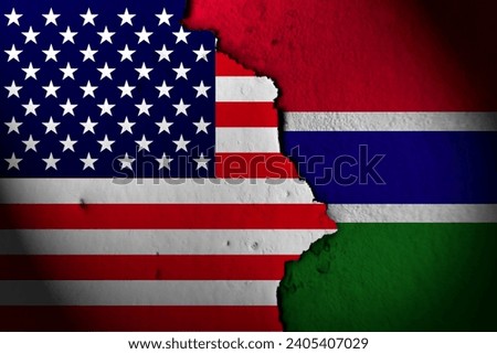 Relations between america and gambia