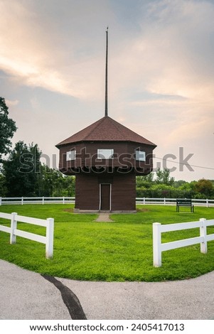 The Mad Anthony Wayne Blockhouse in Erie, PA Royalty-Free Stock Photo #2405417013