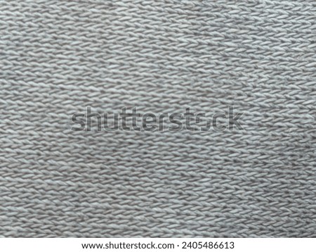 fabric fiber of cotton combed from t-shirt