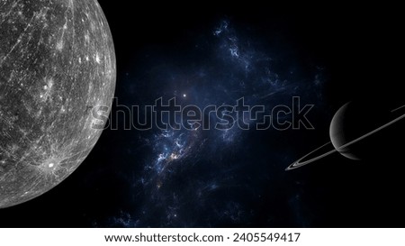 Incredibly beautiful galaxy in outer space. Nebula night starry sky in rainbow colors. Multicolor outer space. Elements of this image furnished by NASA.