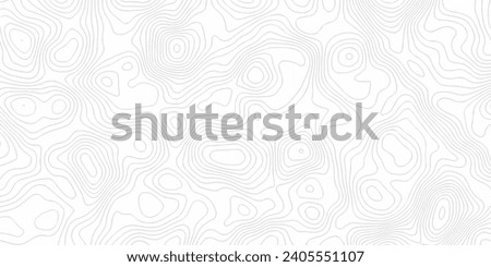Abstract background with waves Geographic mountain relief. Abstract lines background. Contour maps. Topo contour map on white bac Royalty-Free Stock Photo #2405551107