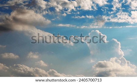Sky blue background. Sky cloud, weather, sunlight, blue, bright, sky, cloudscape, nature, heaven, day, summer, light, sun, background, beautiful, clear, abstract, air, white, beauty, landsc