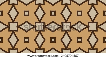 Seamless pattern geometry pattern for textile packaging covers floor fabric with textured wallpaper background.
