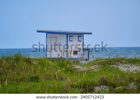 Beach landscape of  Cape Canaveral, Florida
