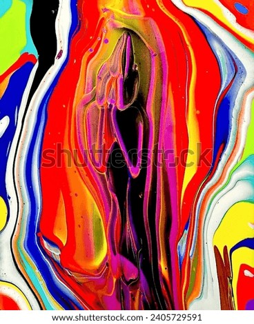 abstract acrylic background colorful psychedelic swirl trippy artwork