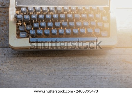 old typewriter keyboard picture format