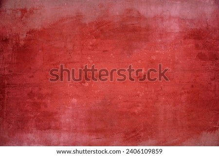 Red wall with concrete texture background
