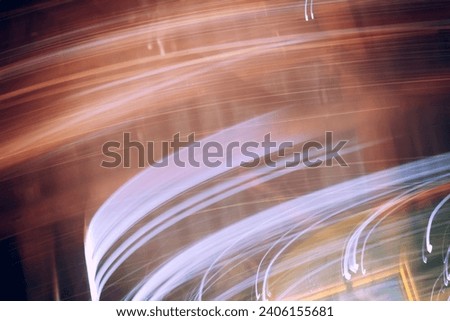 Light painted by long shutter speed. Created a amazing view. Background image for creatives. Motion blurred photo.