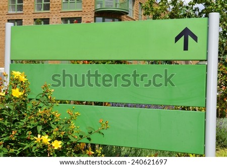 Customizable green indicator board