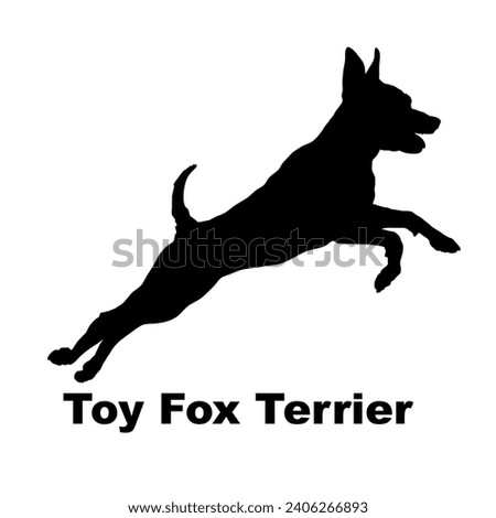 Dog Toy Fox Terrier silhouette Breeds Bundle Dogs on the move. Dogs in different poses.
The dog jumps, the dog runs. The dog is sitting lying down playing
