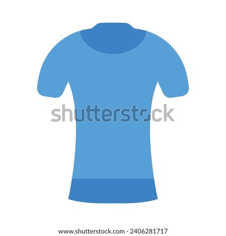 Football Jersey Vector Flat Icon For Personal And Commercial Use.

