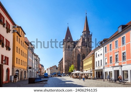 Old city of Ansbach, Bavaria, Germany 