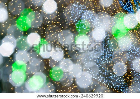 Festive background. Elegant abstract background with bokeh defocused lights