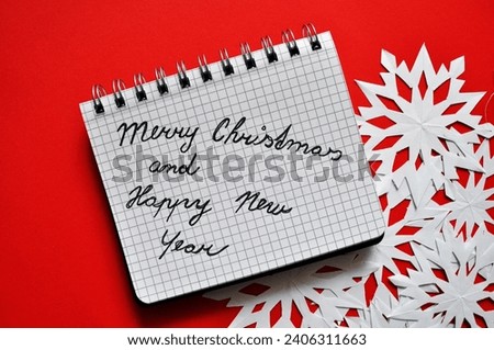 merry christmas and happy new year background 