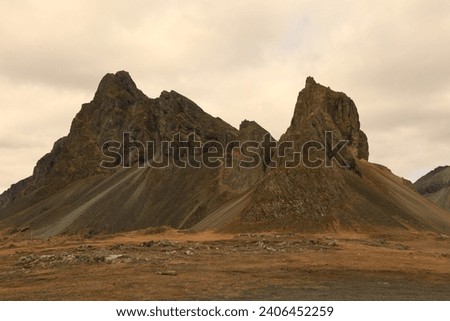 Eystrahorn is a beautiful mountain located at the southernmost tip of Iceland 