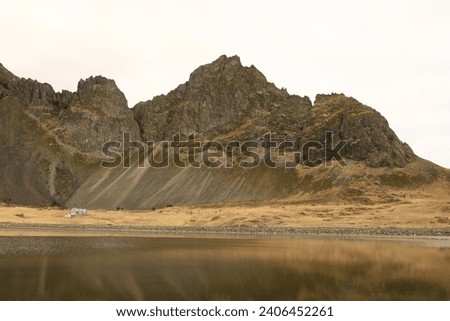 Eystrahorn is a beautiful mountain located at the southernmost tip of Iceland 