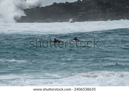 The Paddle out to the deep end Royalty-Free Stock Photo #2406538635