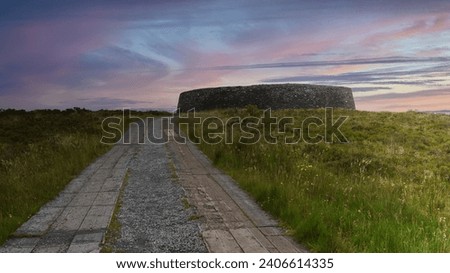 Early morning image of Grianan of Aileach Ireland