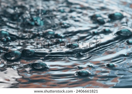 aquatic, lower, liquid, blue, splash, rock,