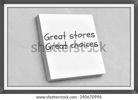 Vintage style text great stores great choices on the short note texture background