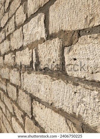 Background of white washed brick wall exterior artistic grunge rustic Texas New Mexico Southwest Western Cowboy culture