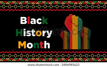 American and African People Celebrate February annually  as Black History Month, In February in the United States and Canada. Great Britain's celebrate in October
