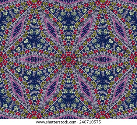 Background pattern made from traditional thai sarong pattern.