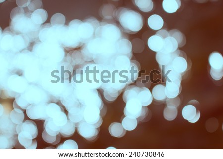 Abstract vintage  bokeh light background