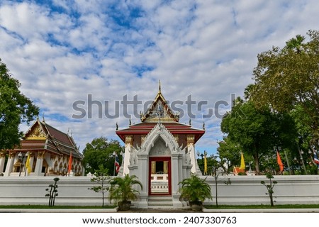 Suwandaram temple, An Old temple that is more than 250 years old, in Ayutthaya, Thailand.