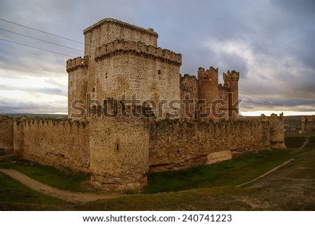 Turegano castle, Castilla y Leon, Spain