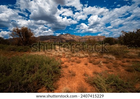 ATV Rides and Scenery on the Outlaw Trail in Sedona Royalty-Free Stock Photo #2407415229