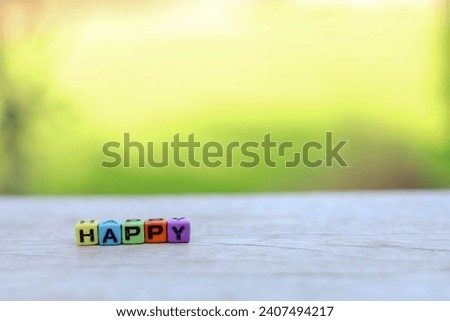 love , happy with beautiful background