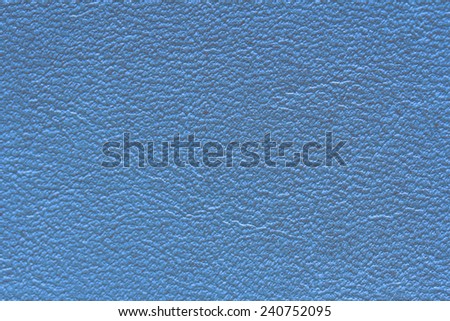 Texture background of blue leather for your work