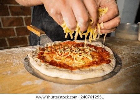 Hand-kneaded dough, sun-kissed tomato sauce, premium cheese, and fresh, local toppings come together in a traditional stone oven. Each bite is a symphony of flavors, delivering a culinary masterpiece 
