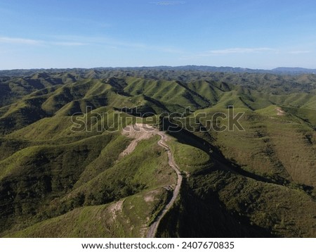 A very beautiful hill on the island of Sumba, Indonesia
