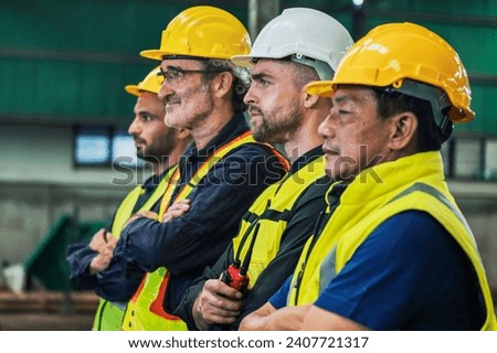 engineer team for maintenance in industry factory Royalty-Free Stock Photo #2407721317