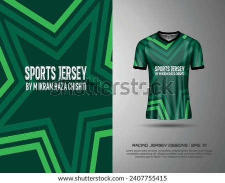 Sports t-shirt jersey design concept vector, sports jersey concept with front view. New Cricket Jersey