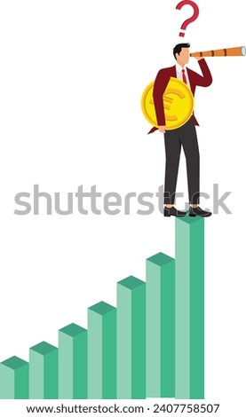 Finacial Investment Illustration, Businessman, A Helping Hand