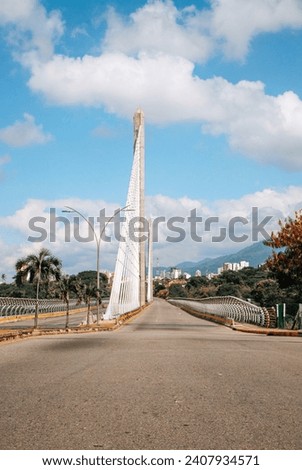 La Novena Provincial Viaduct, Bucaramanga, Santander, Colombia, largest suspension bridge in America