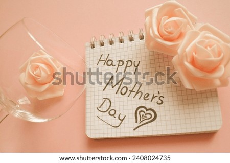 happy mothers day celebration - congratulation background 