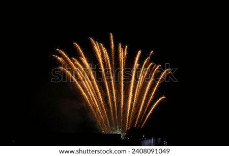 fireworks display on New Year's Eve