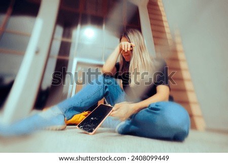 
Unhappy Person Dropping her Bag Smashing her Phone 
Upset desperate girl damaging the phone display 
 Royalty-Free Stock Photo #2408099449