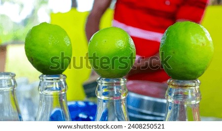 lemon in the street juice shop