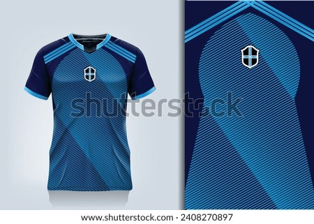 Vector soccer jersey design for sublimation sport t shirt design
