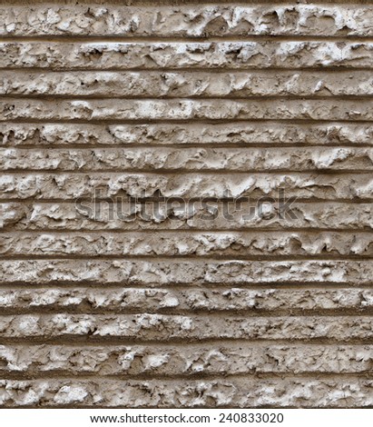 seamless horizontal line cement plaster wall texture