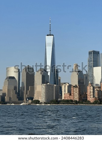 One World Trade Center Manhattan New York City NYC skyline